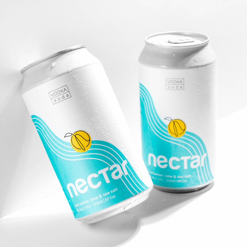 2 Pack Nectar Vodka Soda 375ml